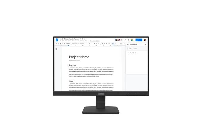 Lenovo ThinkVision S22-4e 21.5” Full HD IPS Monitor – 100Hz, 4ms, 99% sRGB, Low Blue Light, 3-Year Warranty Lenovo ThinkVision S22-4e 21.5” Full HD IPS Monitor – 100Hz, 4ms, 99% sRGB, Low Blue Light, 3-Year Warranty